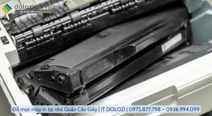 Cam kết dịch vụ đổ mực tại Dolozi