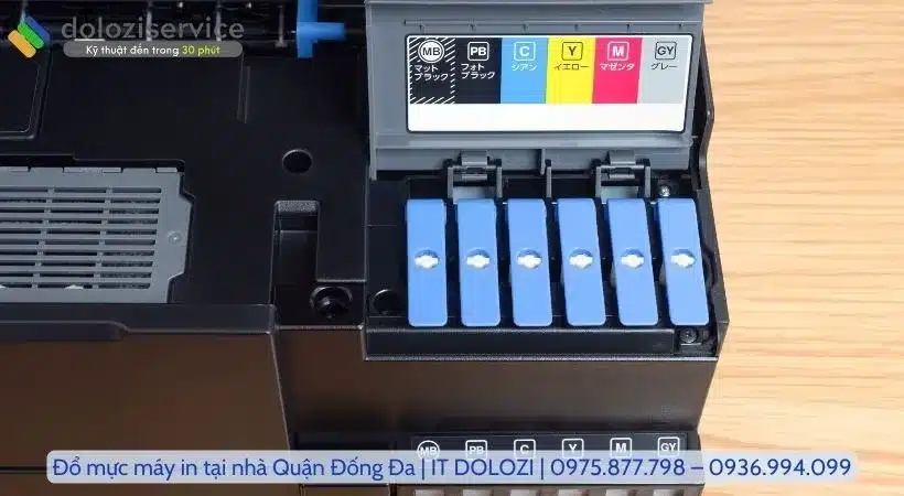 Lưu ý khi đổ mực máy in tại nhà. Lưu ý.
