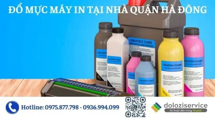 Đổ Mực Máy In Tại Nhà Quận Hà Đông - Gọi Ngay!