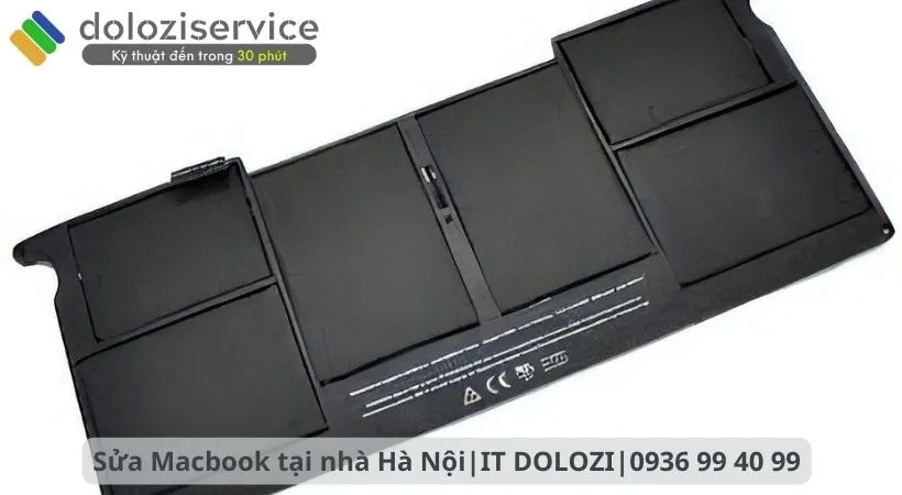 Thay pin macbook air
