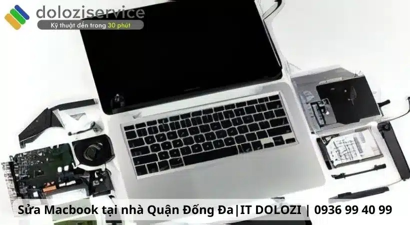 Sua macbook tai nha quan dong da