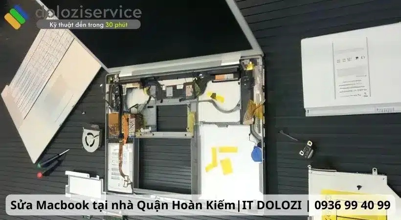 Quy trình sửa macbook tại Dolozi