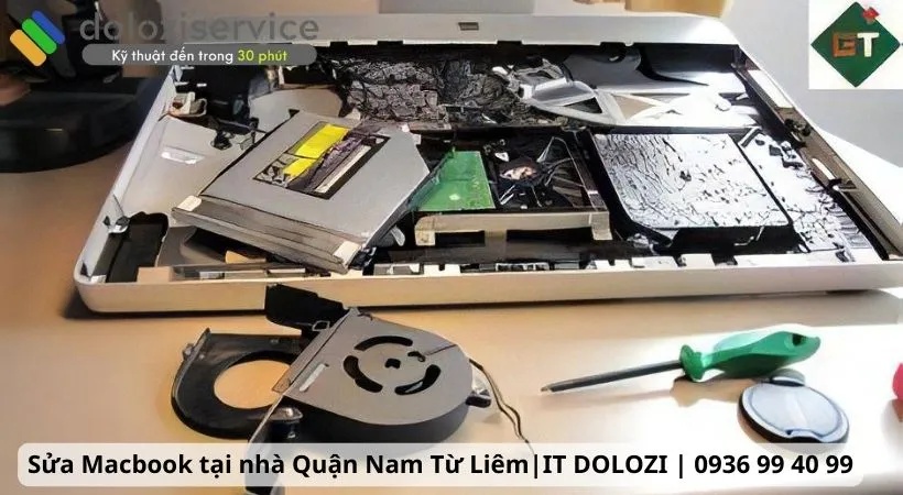 Macbook không lên nguồn