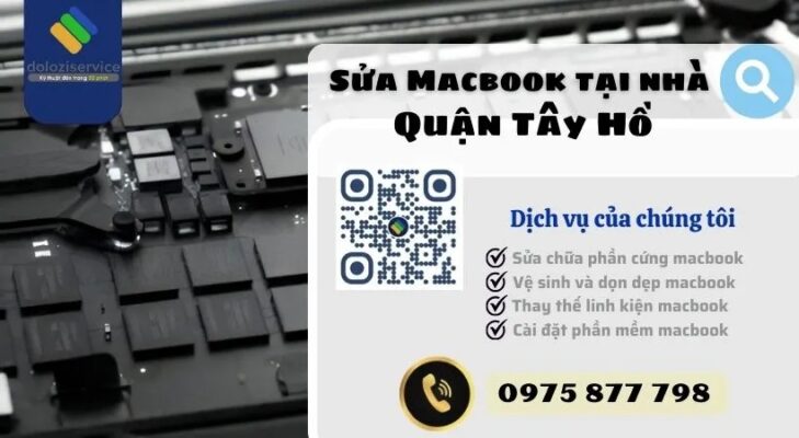 Sửa Macbook Tại Nhà Quận Tây Hồ - Gọi Ngay!