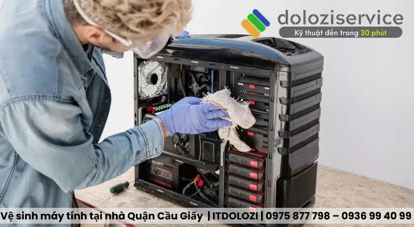 Bảng giá vệ sinh máy tính tại quận Cầu Giấy của Dolozi Bảng giá vệ sinh máy tính tại quận Cầu Giấy của Dolozi.