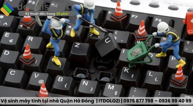 Các linh kiện cần vệ sinh Các bộ phận quan trọng cần được làm sạch khi vệ sinh máy tính.