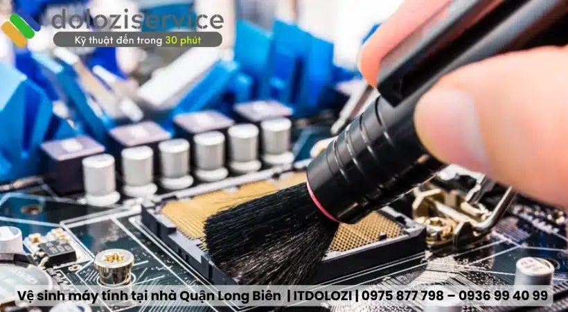 Quy trình vệ sinh máy tính chuyên nghiệp Quy trình vệ sinh máy tính tại Dolozi