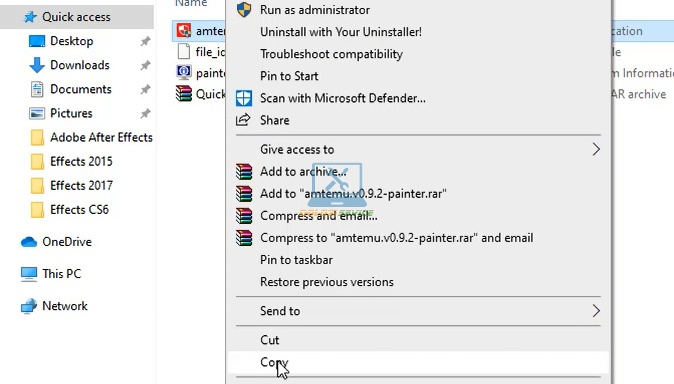 Copy phần mềm kích hoạt bản quyền