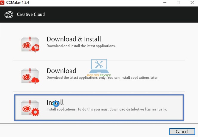 Chọn Install Chọn Install