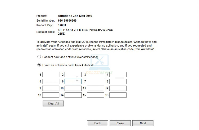 Ta chọn I have an activation code from Autodesk