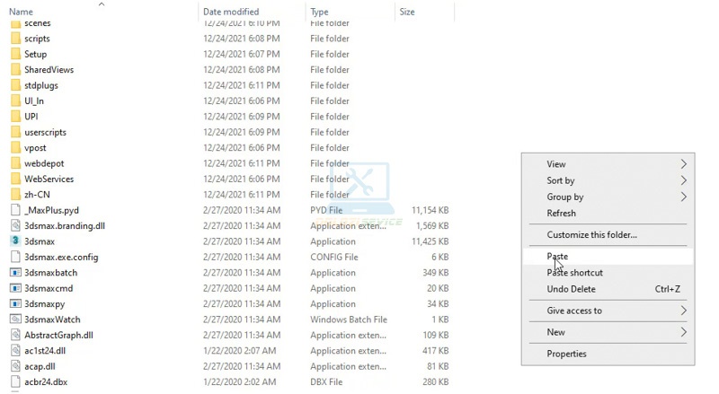 Tiếp theo ta dán File kích hoạt bản quyền vào thư mục cài đặt