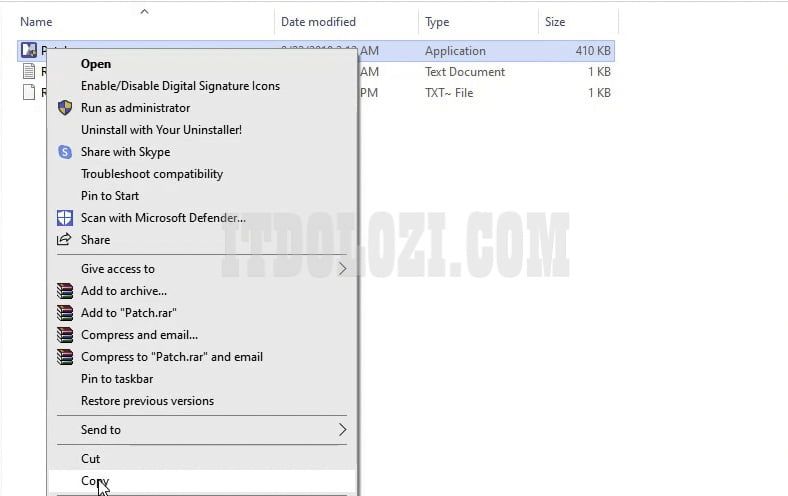 Copy File Patch