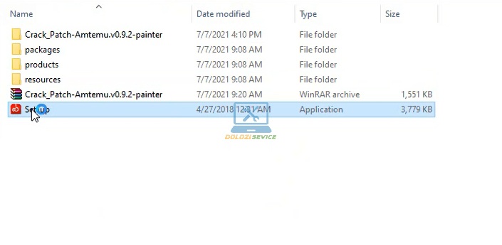 Chạy File cài đặt phần mềm