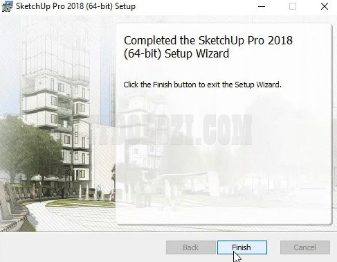 Hoàn tất cài đặt ta nhấn Finish