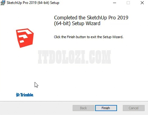 Hoàn tất cài đặt ta nhấn Finish