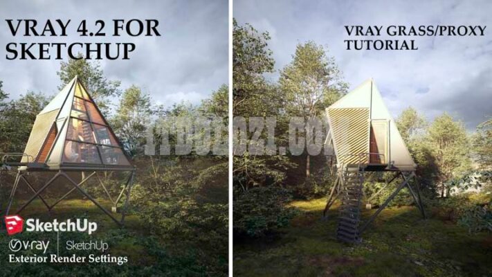 Vray 4 for Sketchup 2017: Tải Free & Cài Đặt Nhanh!