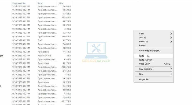 Dán file kích hoạt vào thư mục cài đặt Indesign 2023