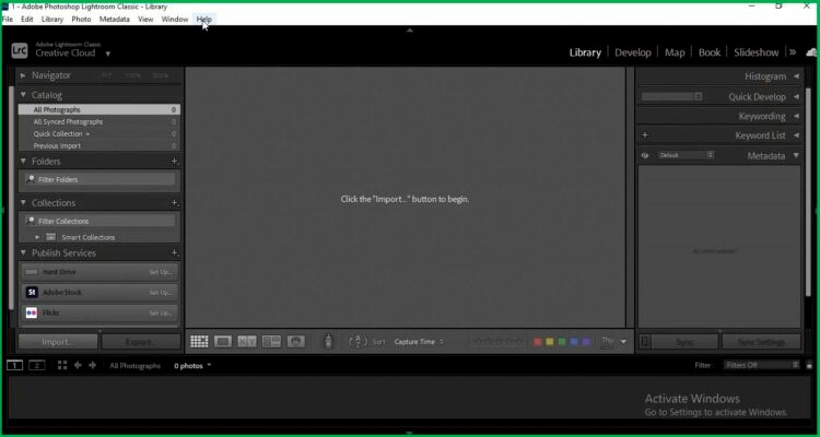 Adobe Lightroom 2022