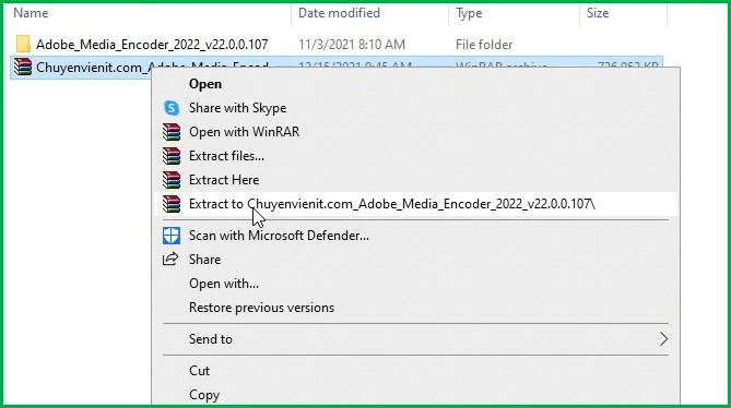 Download phần mềm Encoder CC 2022