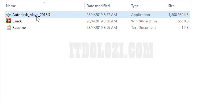 Giải nén phần mềm Autodesk Maya 2018 sau đó chạy File Setup