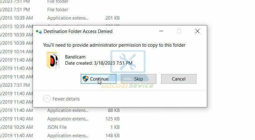 Xác nhận thay thế file