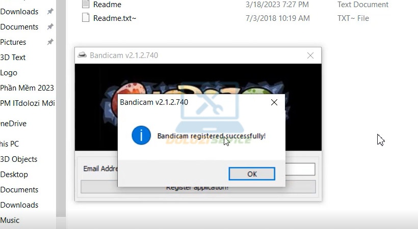 Chọn OK