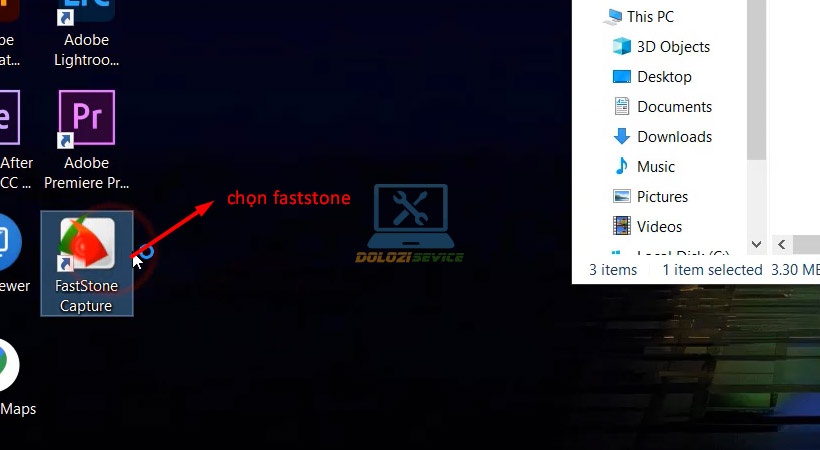 Chọn phần mềm FastStone Capture 2019