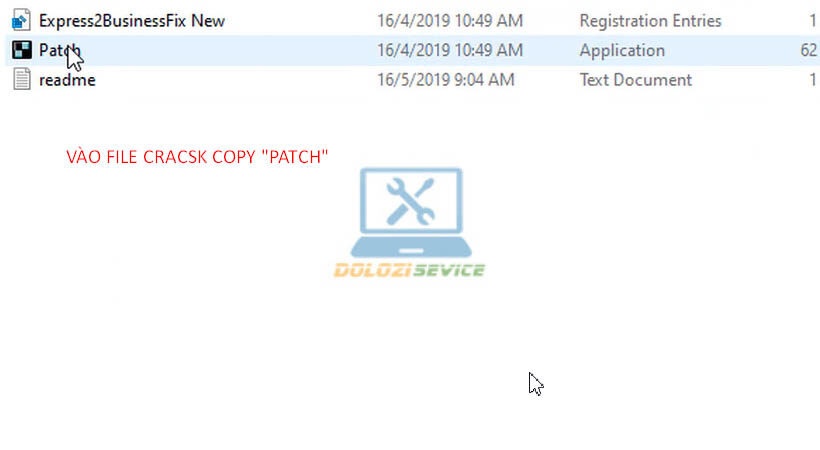 Sao chép tệp tin kích hoạt Foxit PhantomPDF Business 9