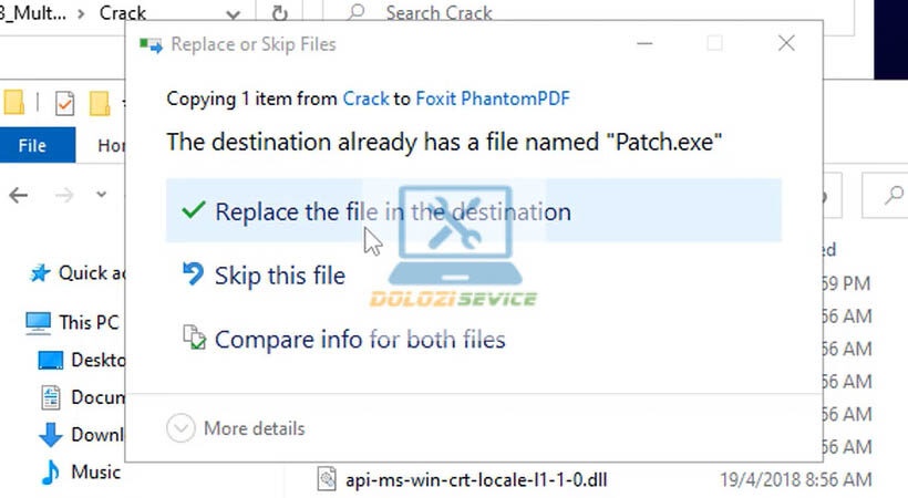Chọn About Foxit PhantomPDF Business 9