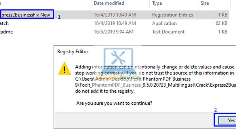 Xác nhận kích hoạt Foxit PhantomPDF Business 9