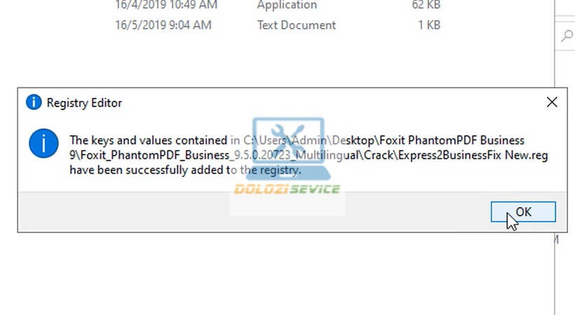 Hoàn tất kích hoạt Foxit PhantomPDF Business 9