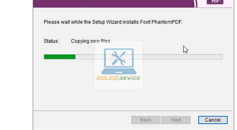 Quá trình cài đặt Foxit PhantomPDF Business 9