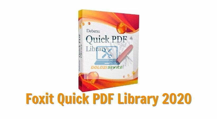 Hướng dẫn cài đặt Foxit Quick PDF Library 2020