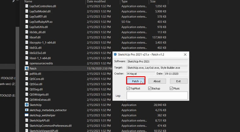 Hướng dẫn cài đặt sketchup 2023.