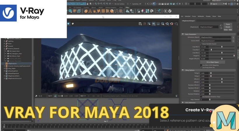 Hướng dẫn cài đặt VRay for maya về máy tính.