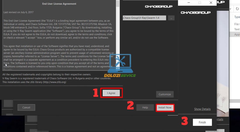 Install Vray Swarm 1.4 Vray for SketchUp 2019