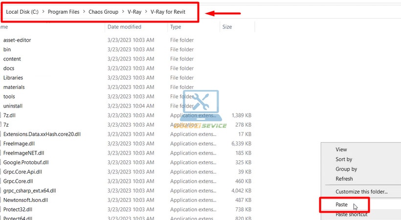 Dán file V4RCore