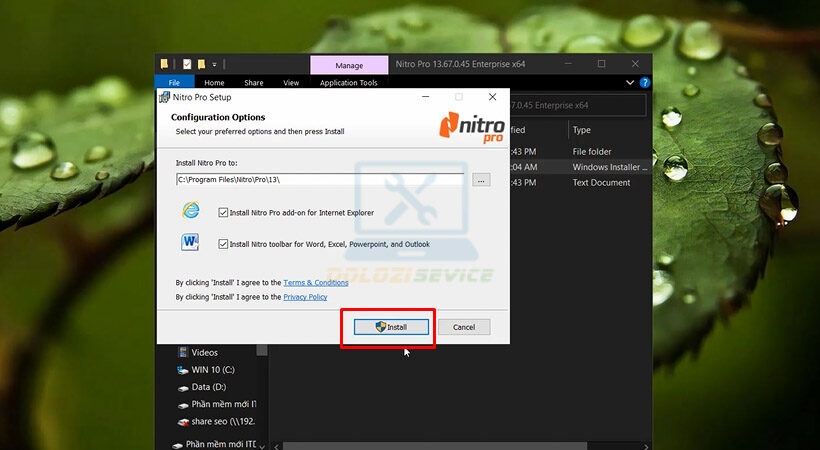 Hướng dẫn cài đặt Nitro Pro Enterprise 2021.