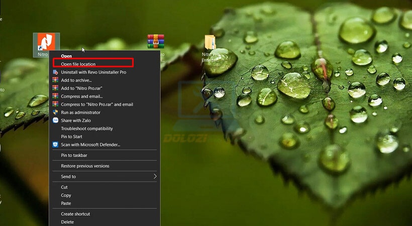 Tiến hành mở vị trí cài đặt file Nitro Pro Enterprise 2021.