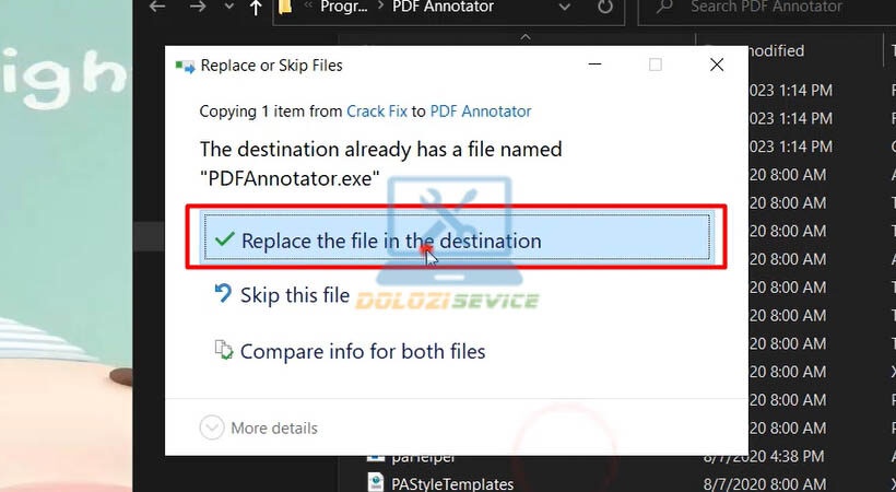 Chọn như hình PDF Annotator 2020