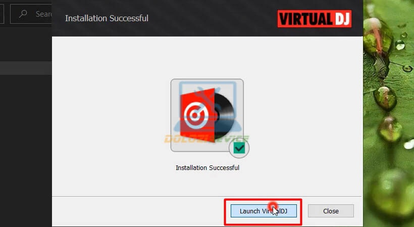 Khởi động Virtual DJ 8