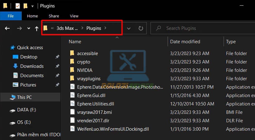 Vị trí file