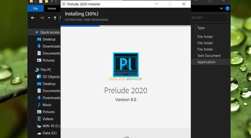 Quá trình cài đặt Prelude 2020