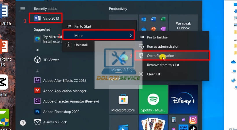 Các bước kích hoạt Visio Pro 2013