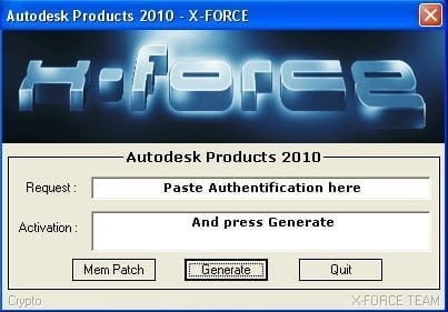 crack autocad 2010