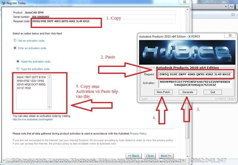 crack phần mềm autocad 2010