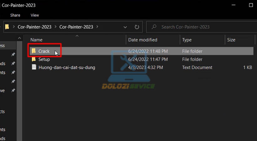 Mở file Activate Corel Painter 2023