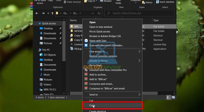 Copy file crack Proteus 8.8