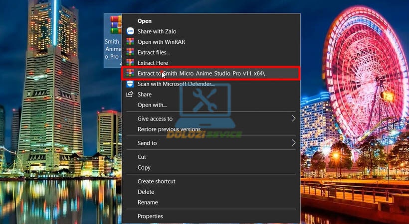 Giải nén Smith Micro Anime Studio Pro V11