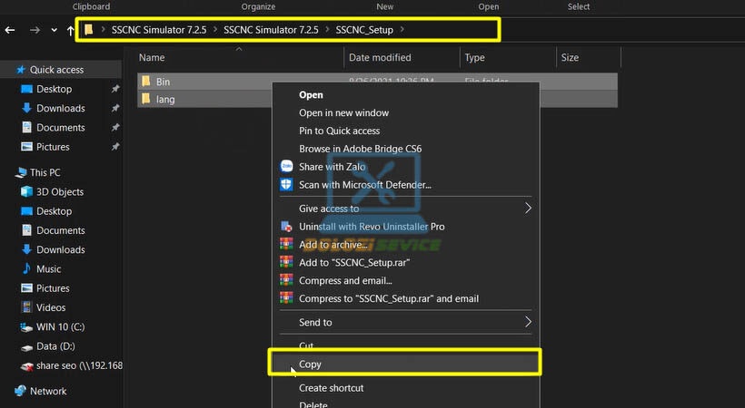 Copy file kích hoạt SSCNC Simulator 7.2.5